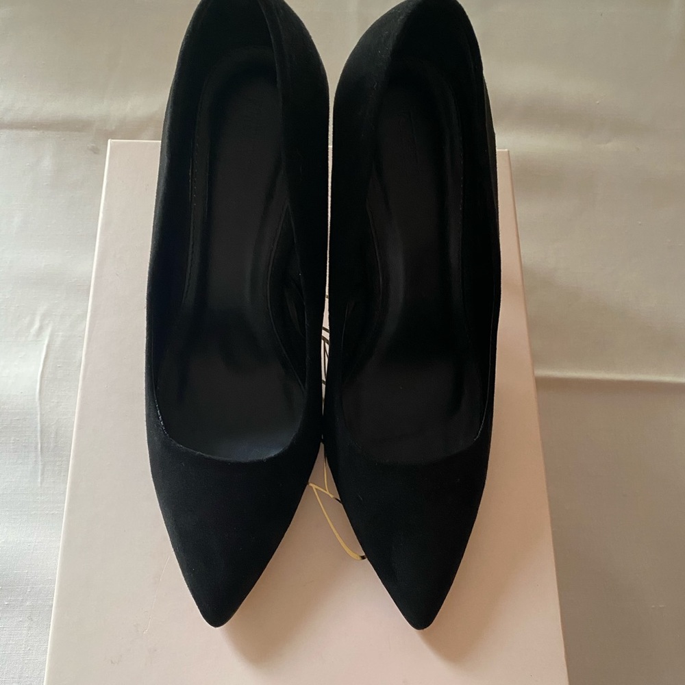 Black high heels